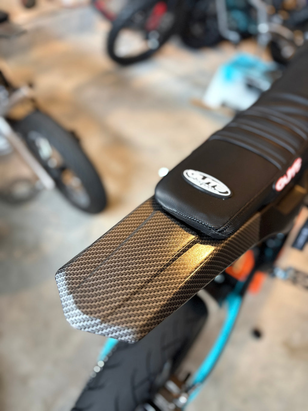 Carbon Fiber rear fender for Yozma In10/Pro